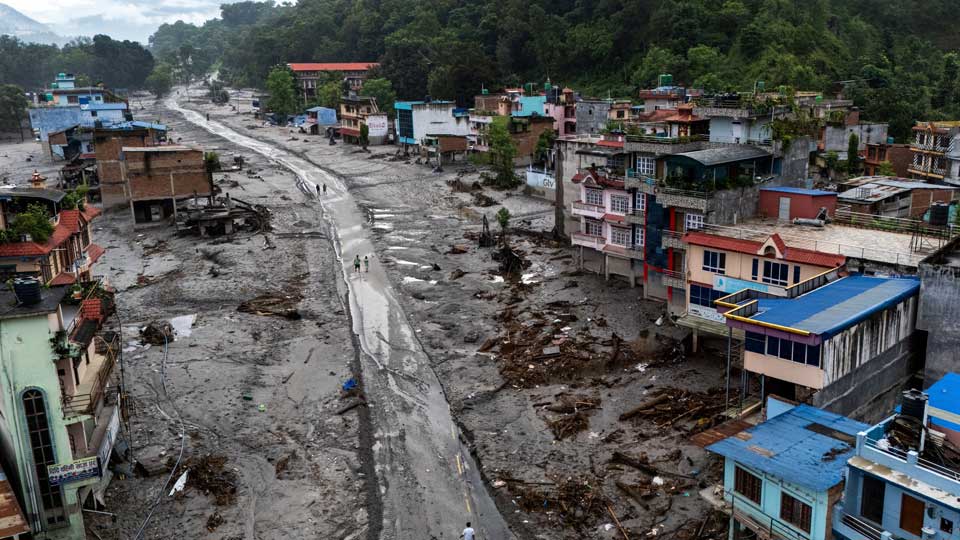 Nepal-Flood-Mud